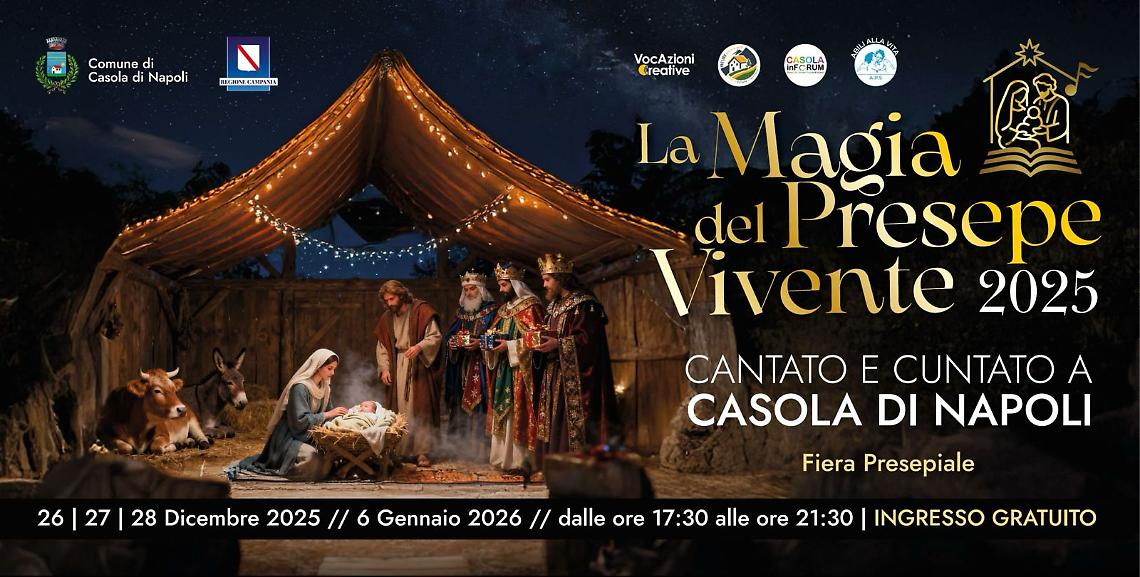 A Casola il borgo si trasforma nel presepe vivente