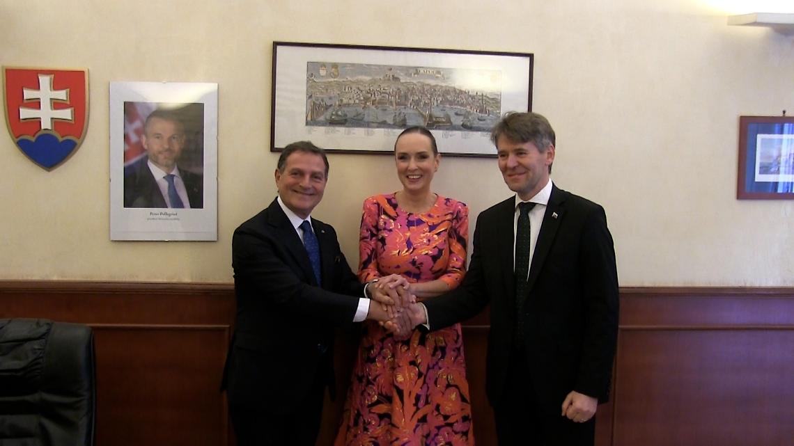 Moretta nuovo console onorario della Repubblica di Slovacchia a Napoli