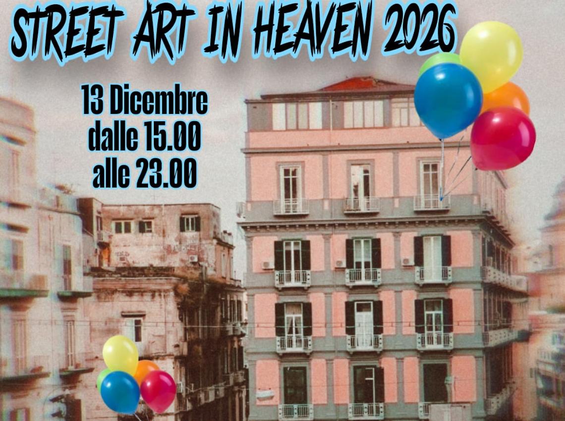 La locandina di Street Art in Heaven 2026