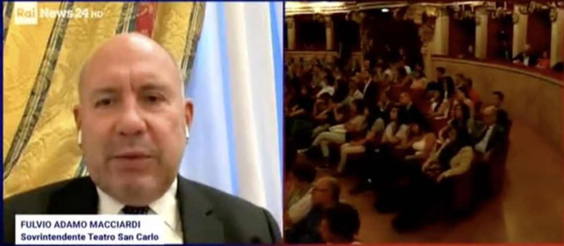 Sovrintendente San Carlo: &laquo;Il concerto al Senato &egrave; un motivo di orgoglio&raquo;