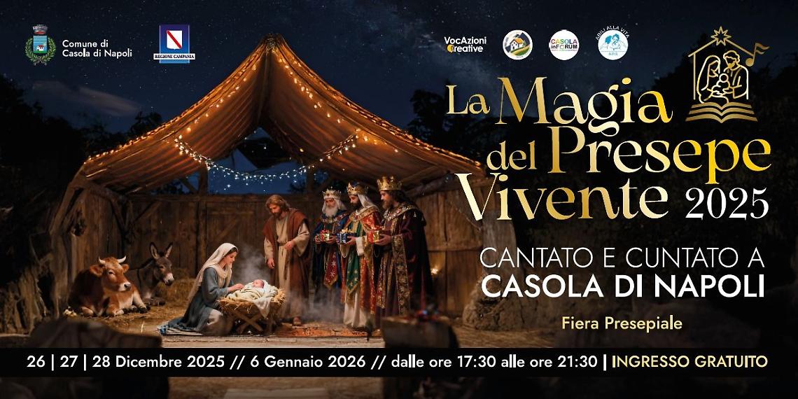 Casola di Napoli, torna il presepe vivente