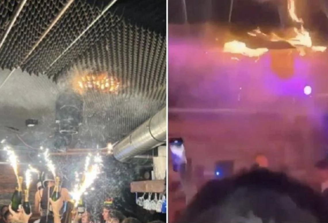 Strage Crans-Montana, l'inizio dell'incendio in un video