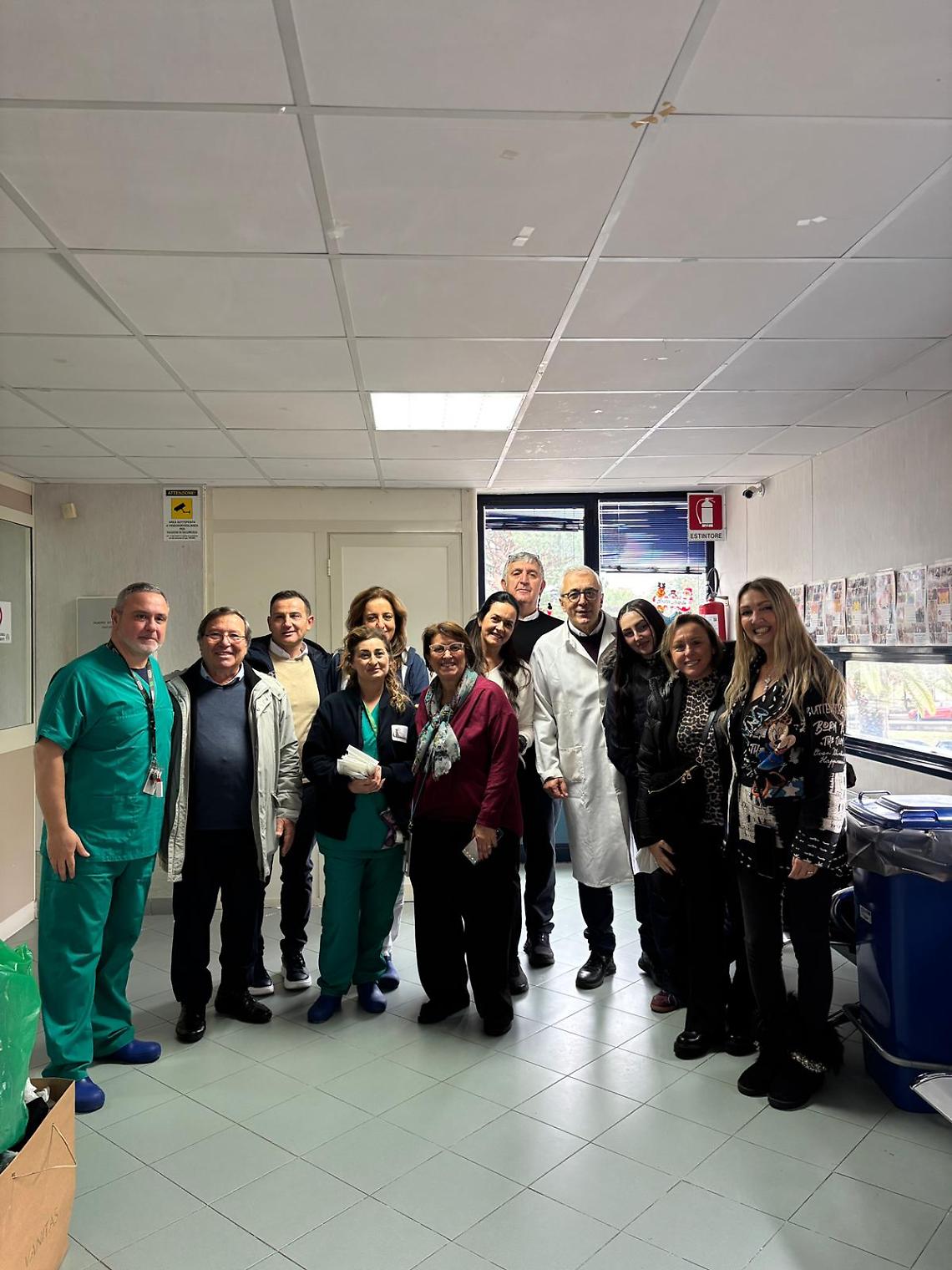 La Befana di Silvia e Valeria per i piccoli pazienti del Policlinico