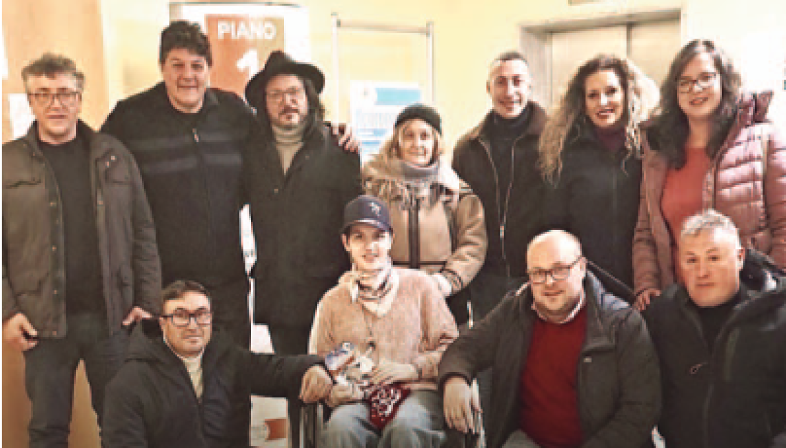 Finalmente Antonia torna a sorridere