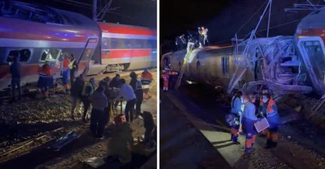 Scontro tra due treni ad alta velocit&agrave; in Spagna, 39 i morti