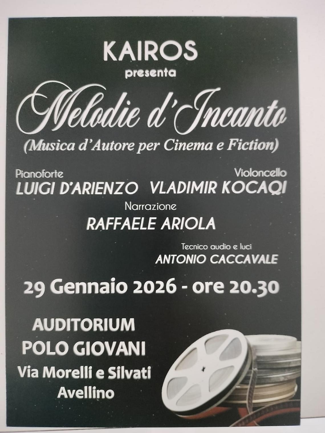 Kairos e le &ldquo;Melodie d&rsquo;Incanto&rdquo;