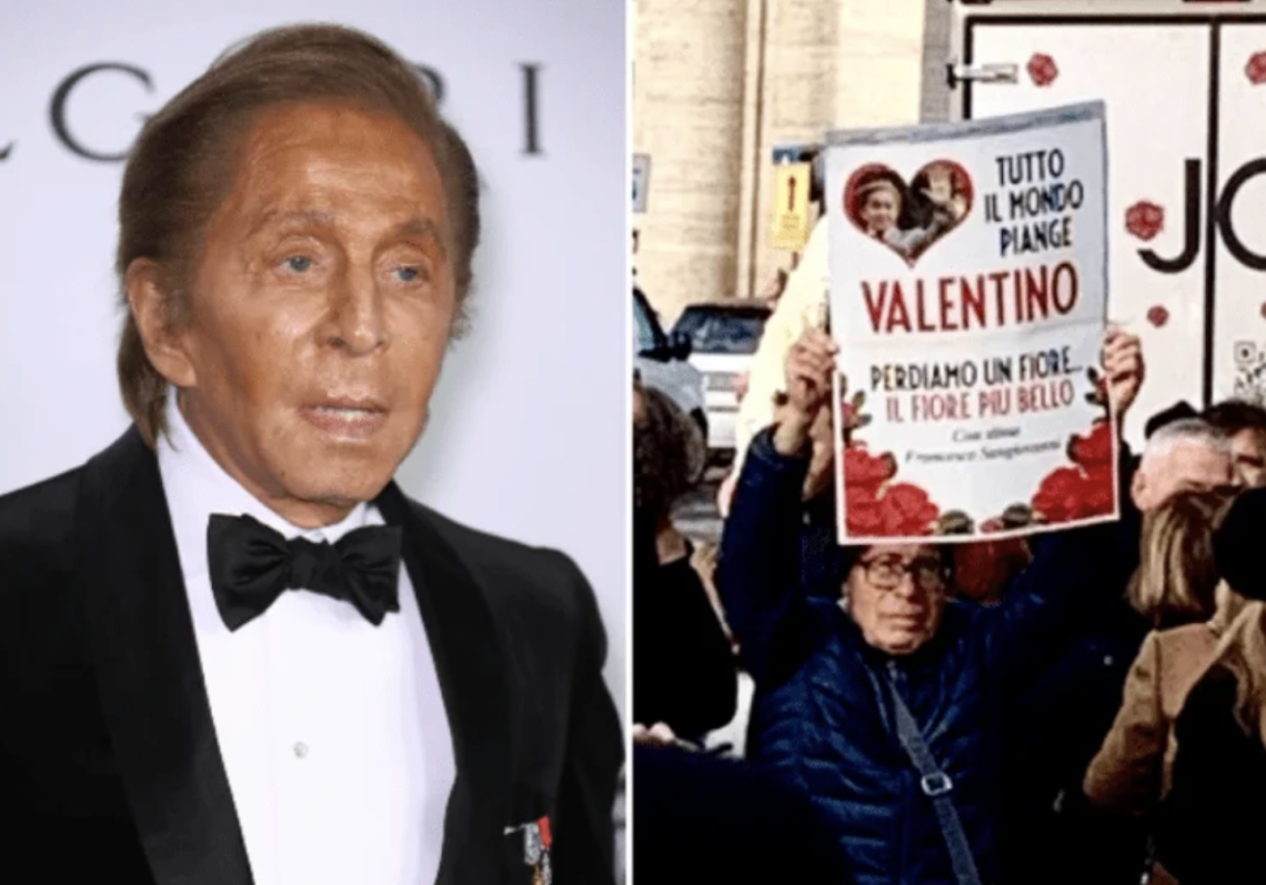 Roma saluta Valentino, i funerali a piazza della Repubblica
