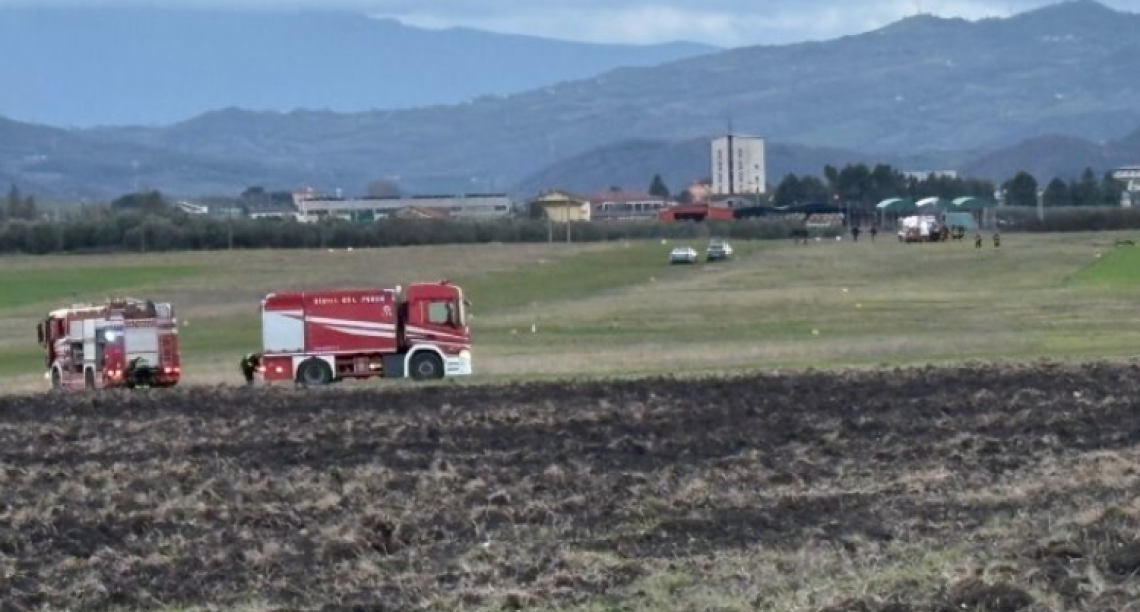 Elicottero precipita nel Sannio, un morto e un ferito grave