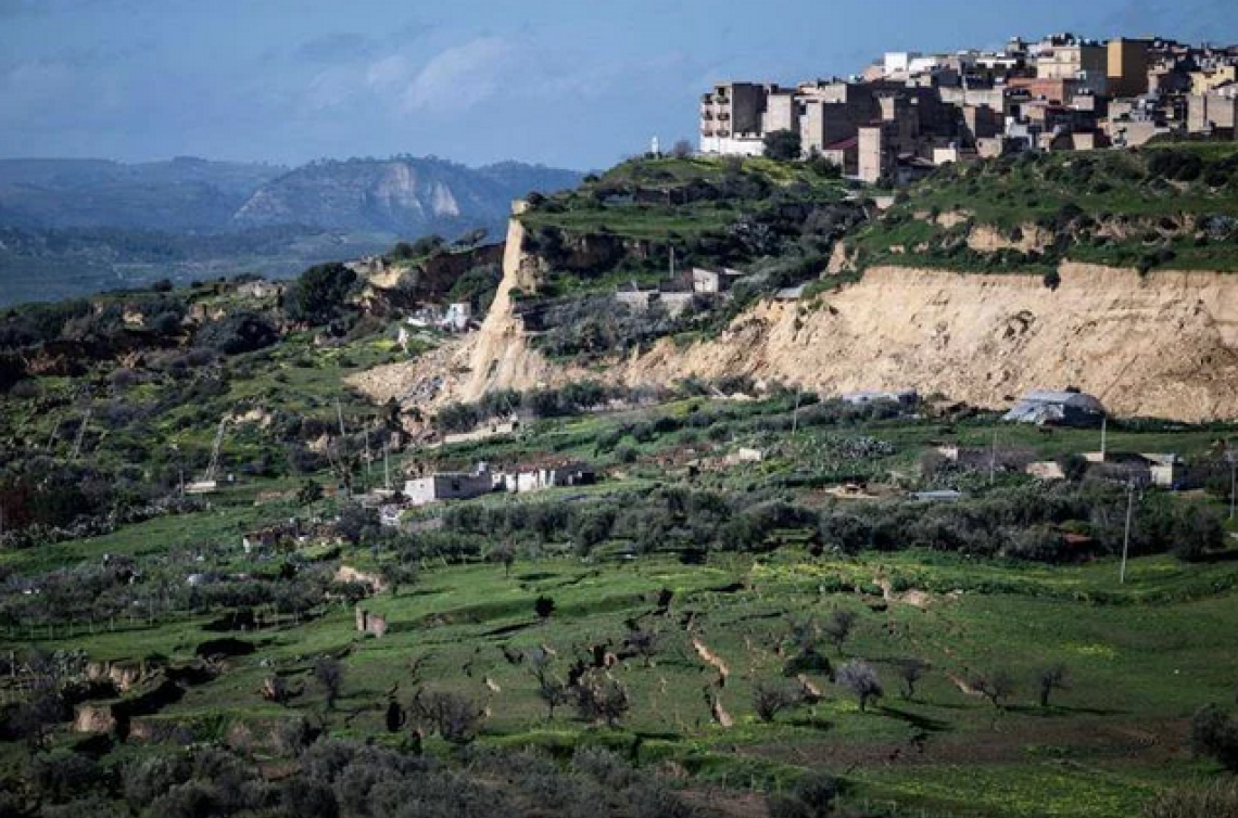 Niscemi, Musumeci: frana potrebbe estendersi per altri 150 metri