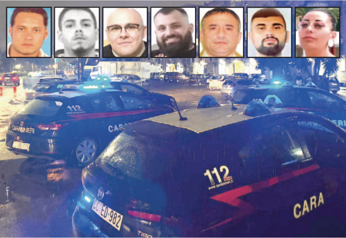 Il clan Abbinante va al tappeto, stangata-bis ai ras della droga