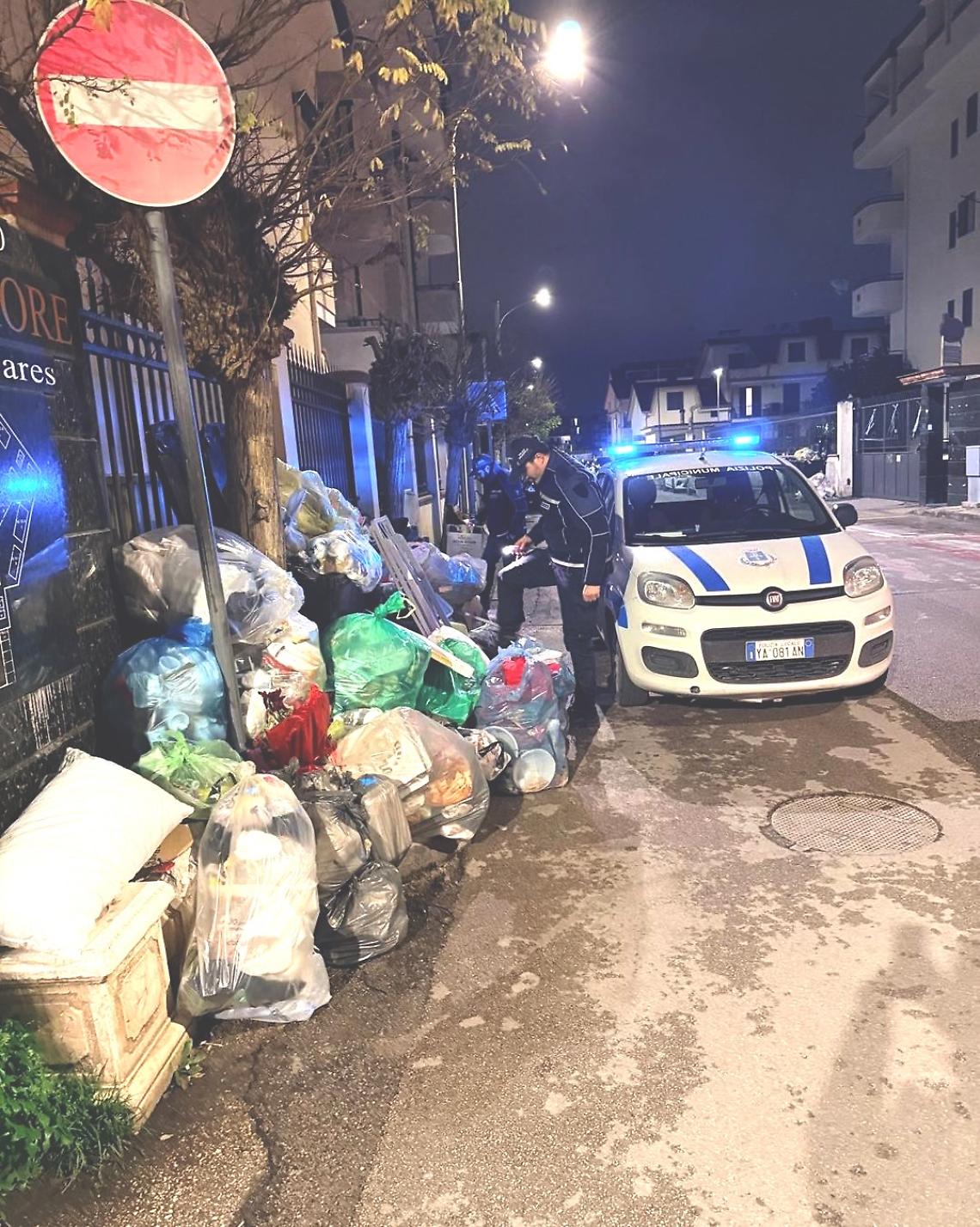 Differenziata non ritirata, ditte sanzionate