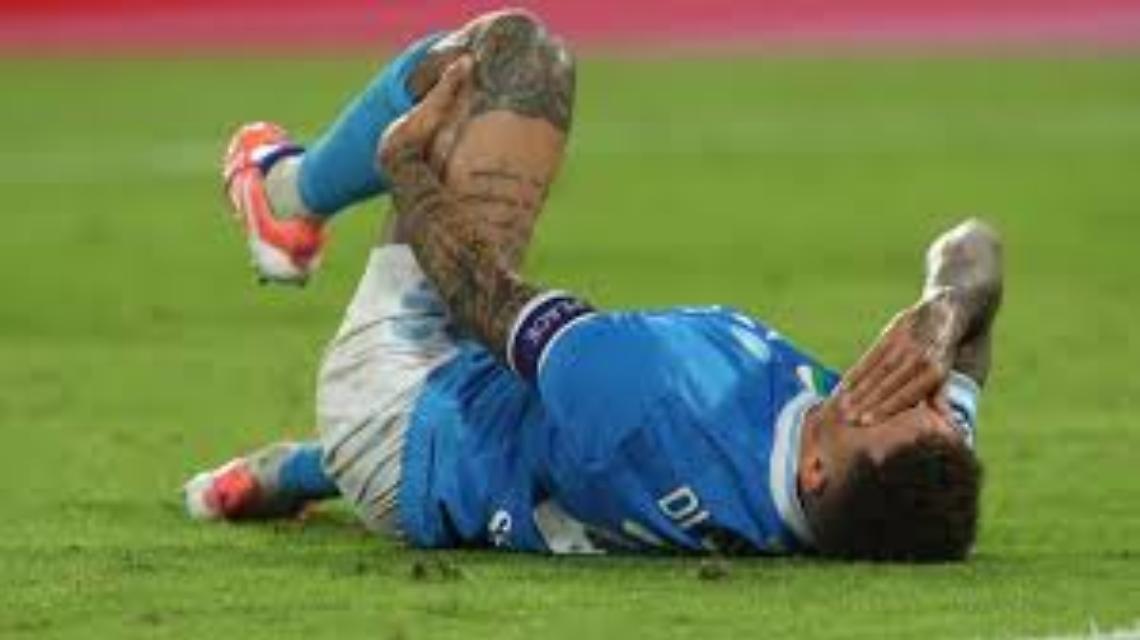 Di Lorenzo, &egrave; &ldquo;solo&rdquo; un trauma distorsivo