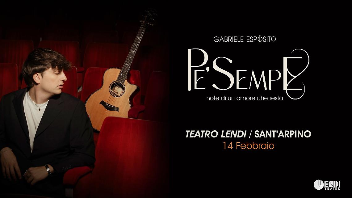 Gabriele Esposito, amore "Pe&rsquo; Sempe"