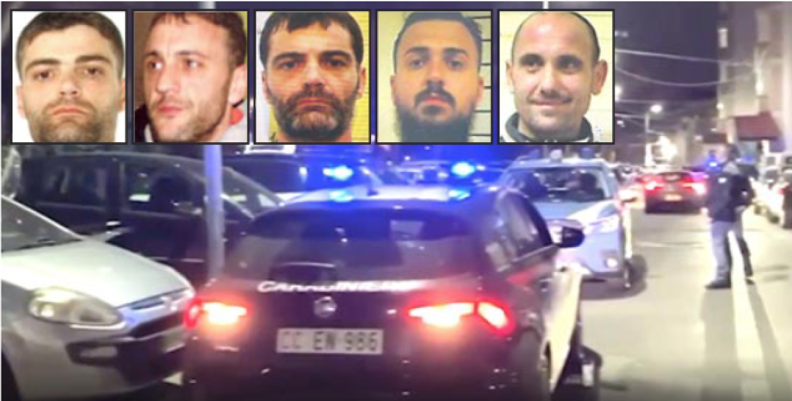 Decapitato il clan Raia: 15 arresti