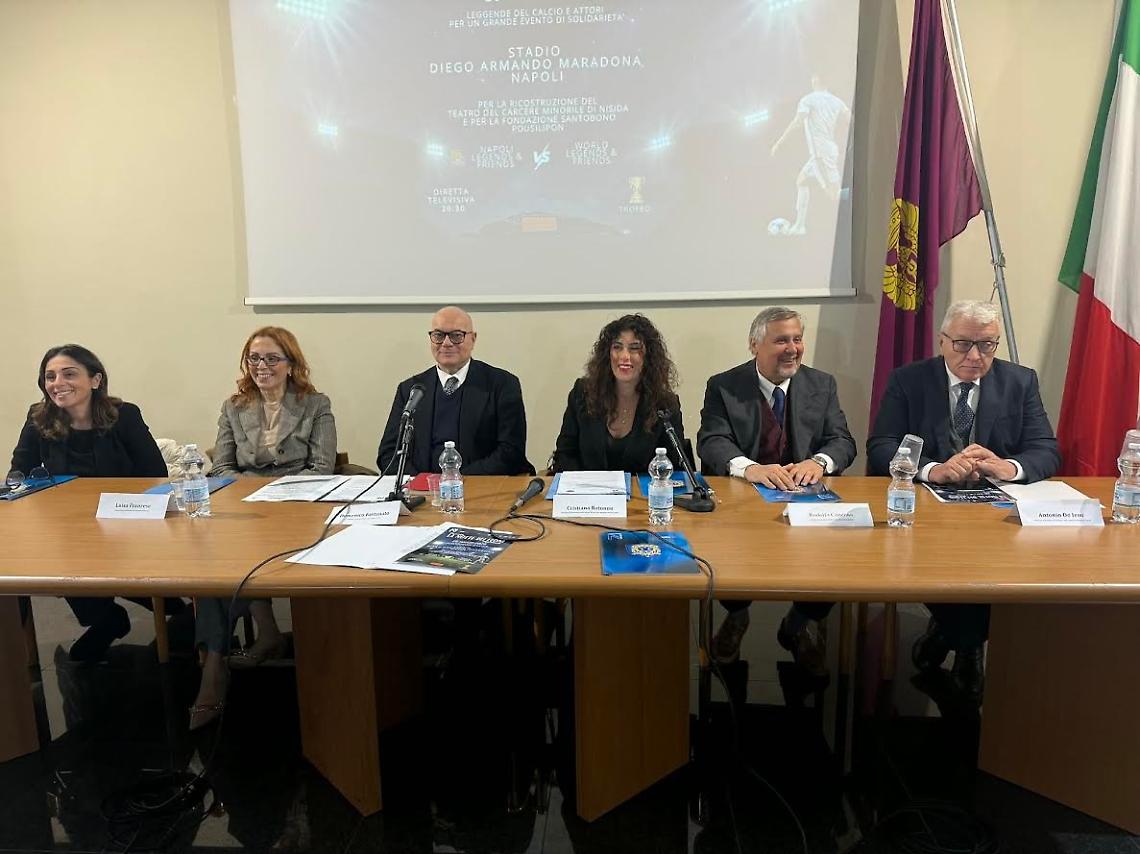 Solidariet&agrave; in campo: &ldquo;La Notte dei Leoni&rdquo; allo stadio Maradona