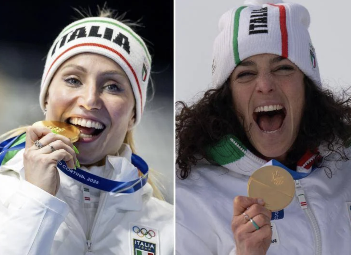 Milano Cortina, Lollobrigida e Brignone d'oro. Fontana argento, staffetta slittino di bronzo