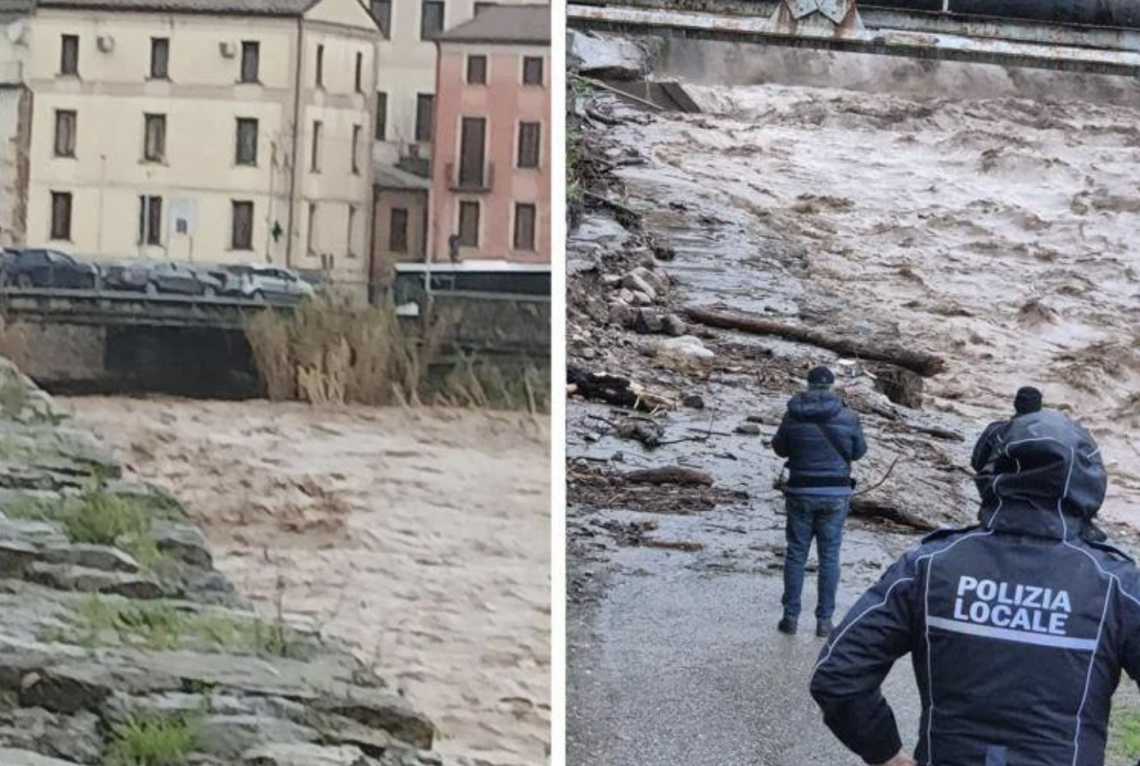 Maltempo in Calabria, allerta arancione: frane e fiumi in piena nel Cosentino