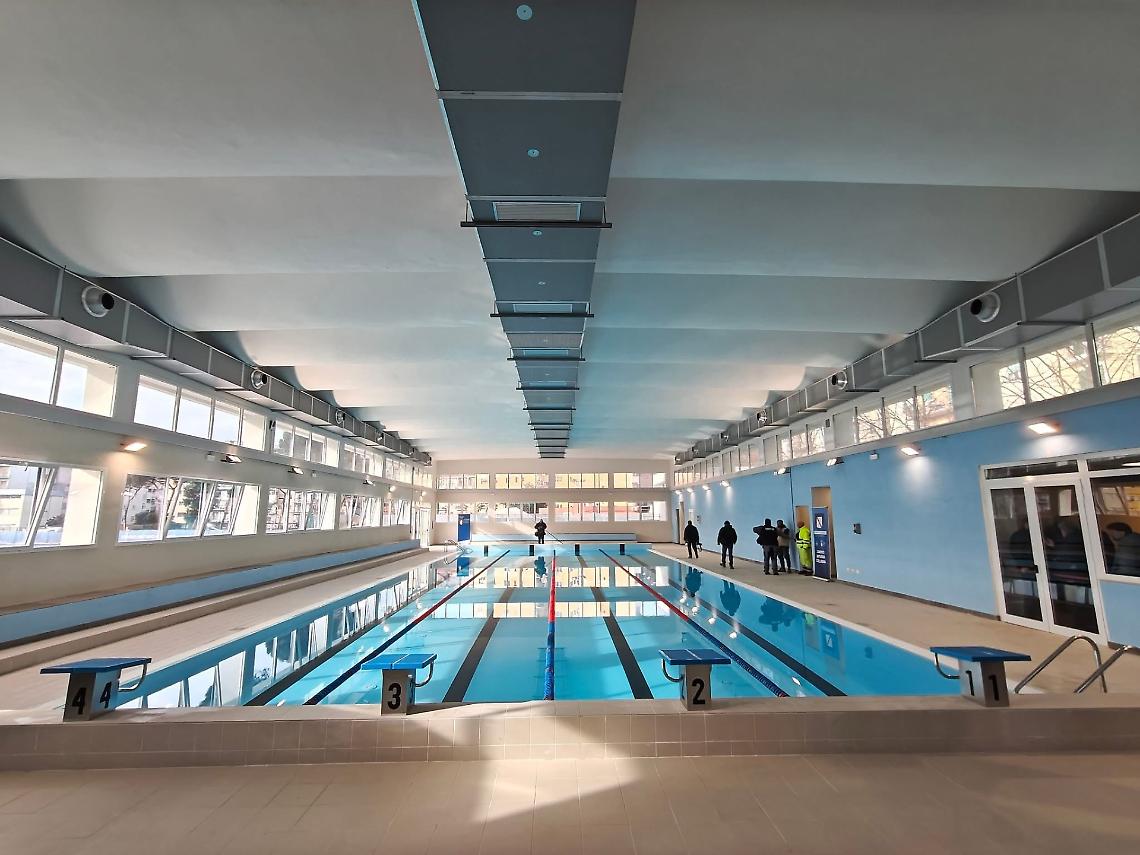 Stadio Collana, la piscina &egrave; punto di riferimento