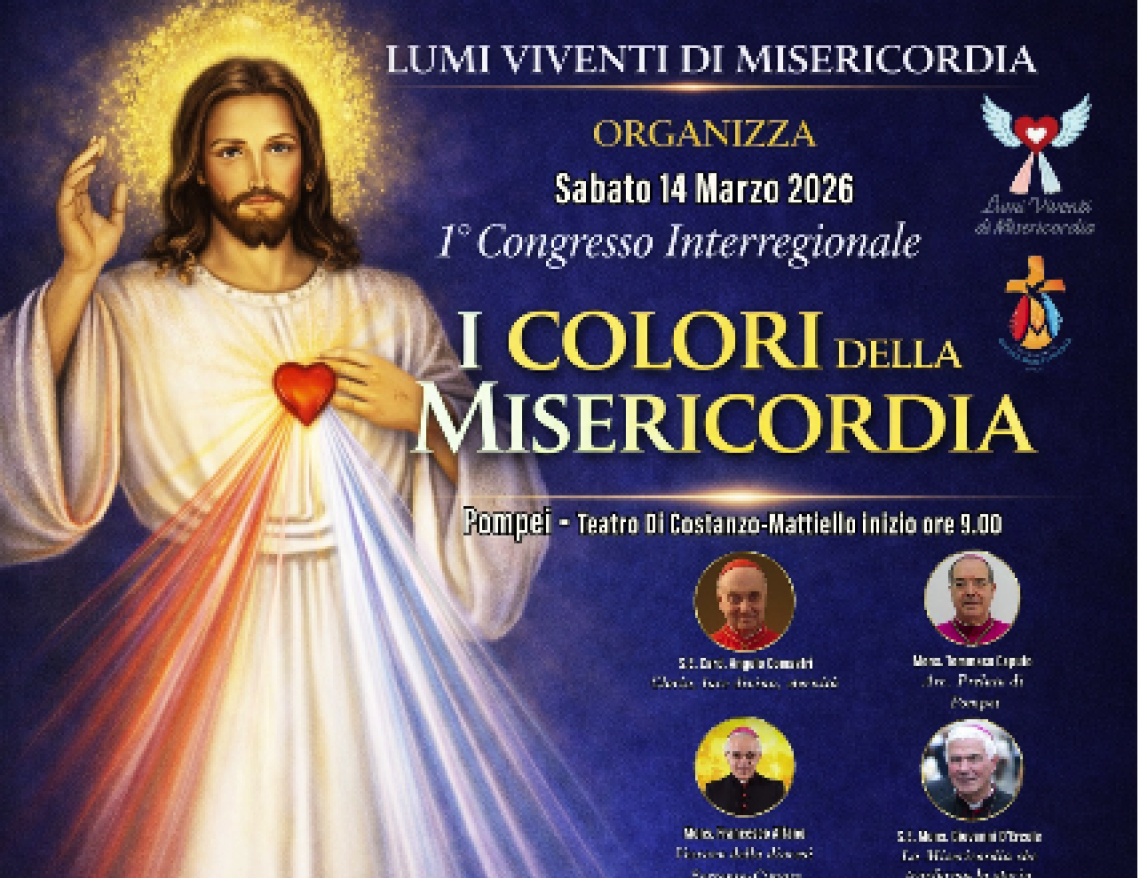 Pompei. Quattro Vescovi e un Cardinale in preghiera