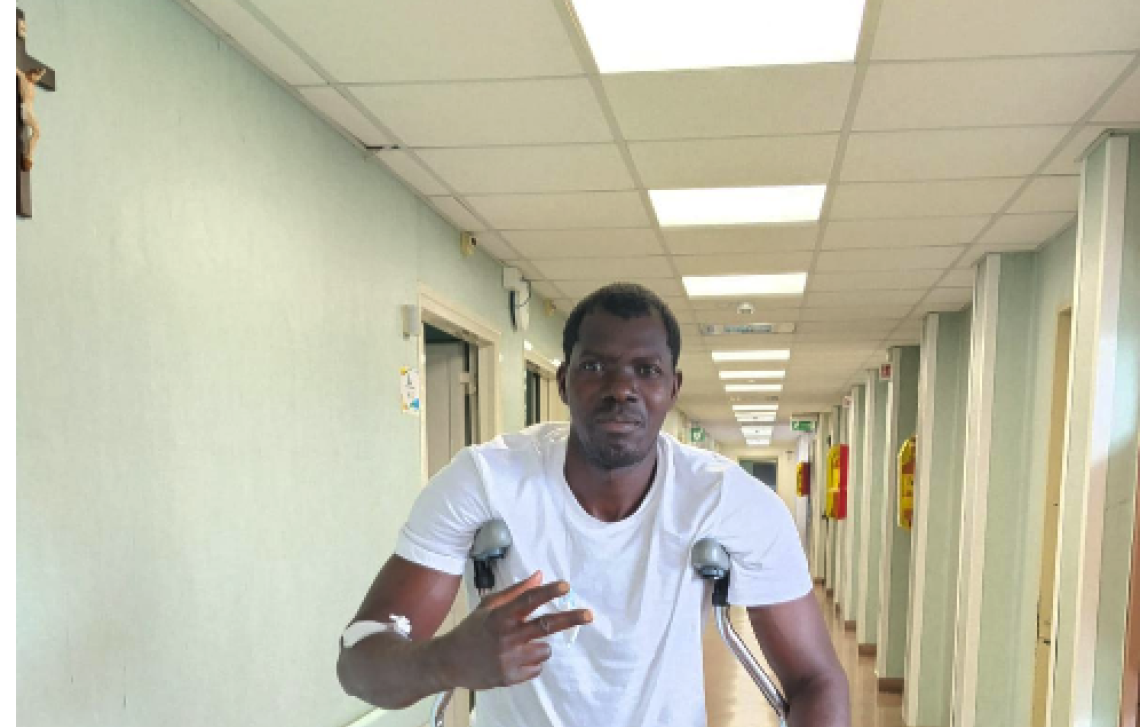 Dal Mali al Policlinico Federico II di Napoli , salva la gamba maciullata 