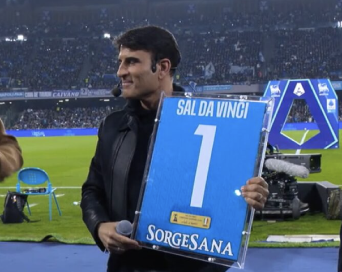 Prima Sal Da Vinci e poi tre punti d&rsquo;oro. Per sempre cos&igrave;...