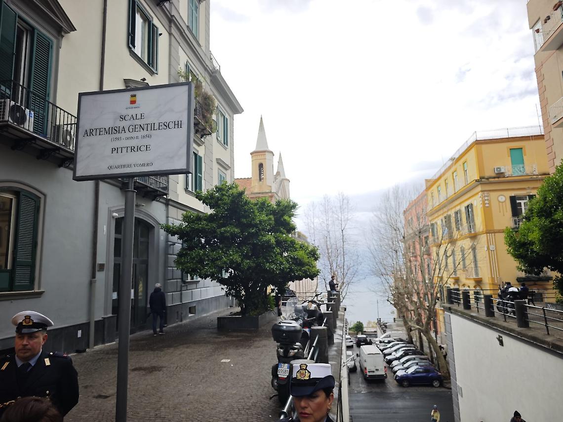 Al Vomero le &ldquo;Scale Artemisia Gentileschi&rdquo;