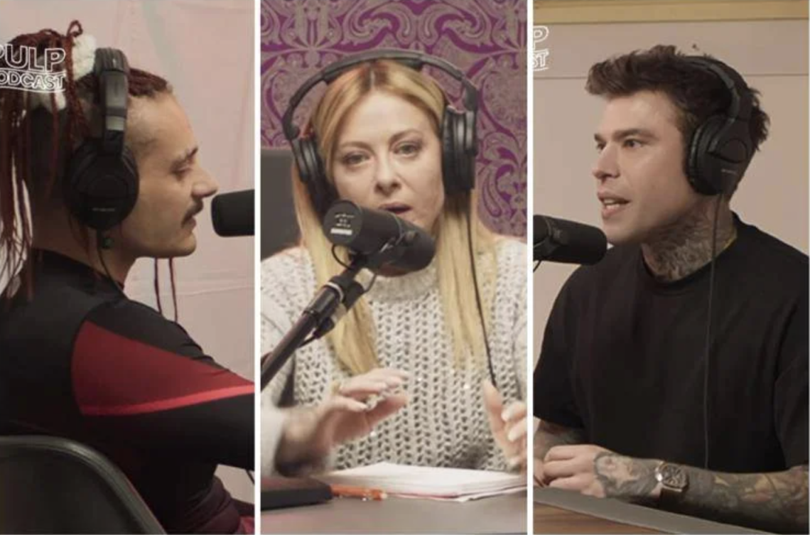 Meloni ospite di Fedez e Mr Marra, intervista a Pulp Podcast: &laquo;Referendum non &egrave; voto su di me&raquo;