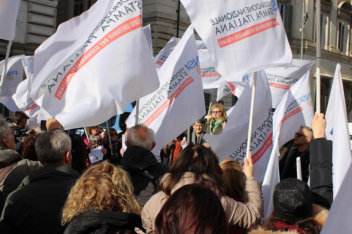 Fnsi: sciopero per il futuro e la dignit&agrave; dell'informazione