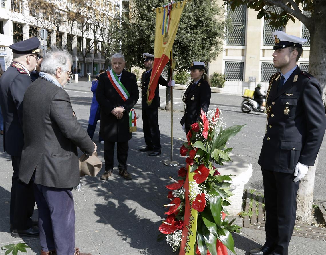 Vittime delle mafie, De Iesu: &laquo;Il loro esempio sia di ispirazione per i nostri giovani&raquo;