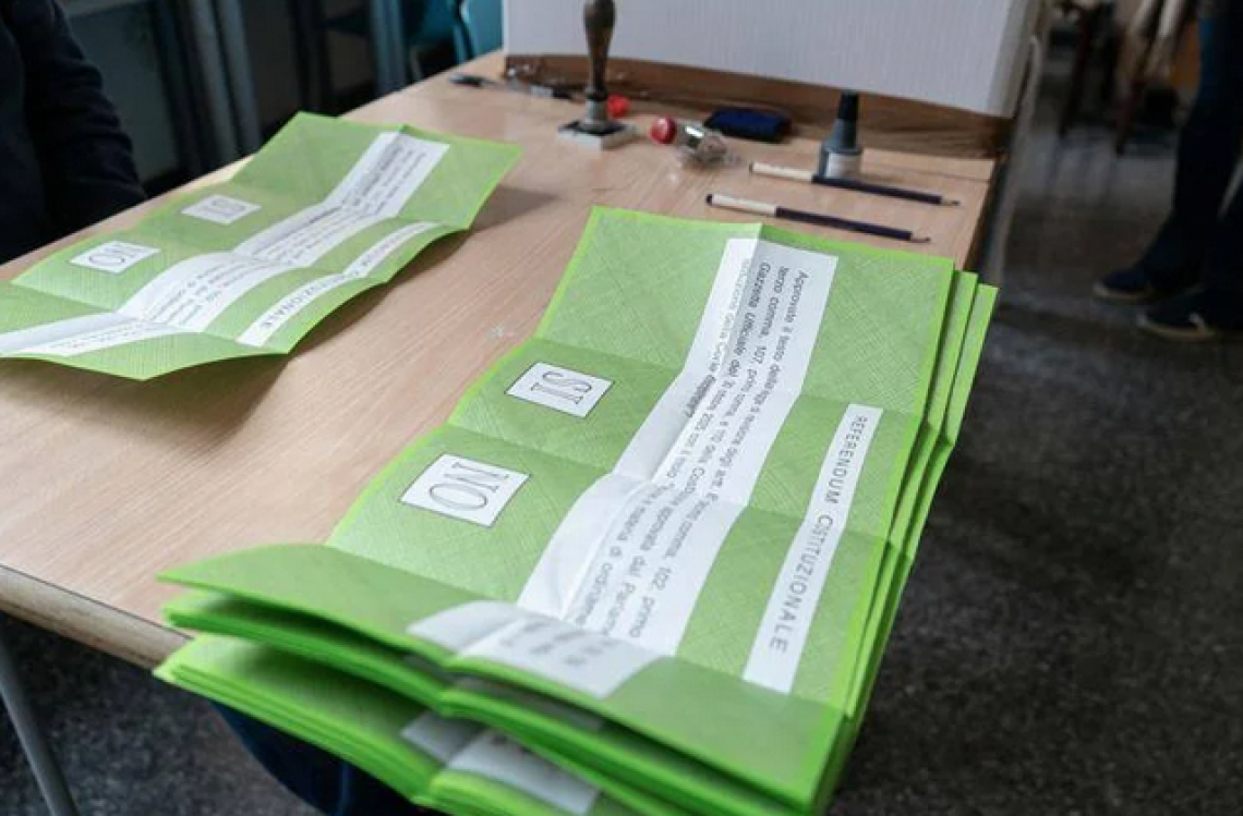 Referendum, primo exit poll: Si al 49% e No al 51%