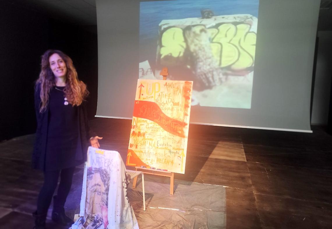 Una scheggia di Berlino nel cuore di Forcella