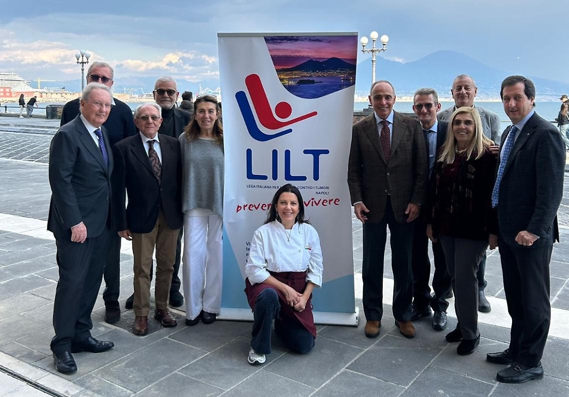 Maria Russo illumina la conviviale della Lilt