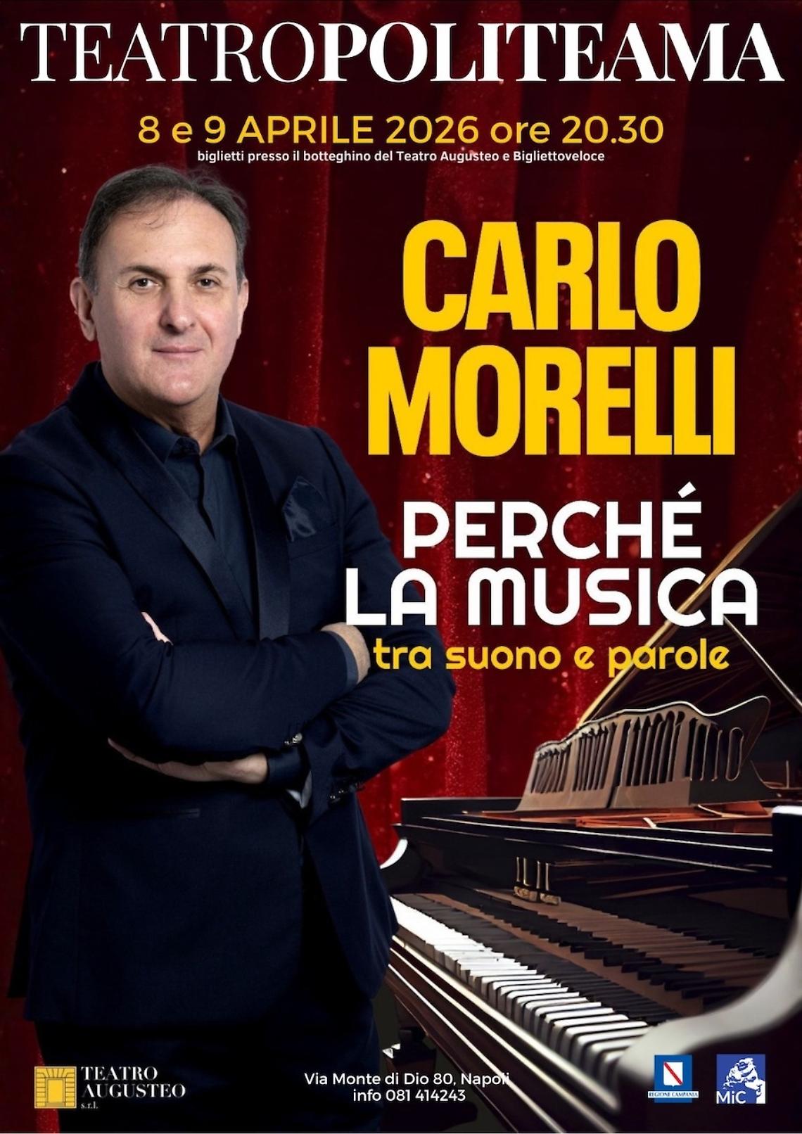 Carlo Morelli sul rapporto tra musica e uomo