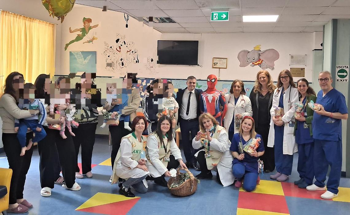 Young Space diventa speranza tra i bambini in Pediatria