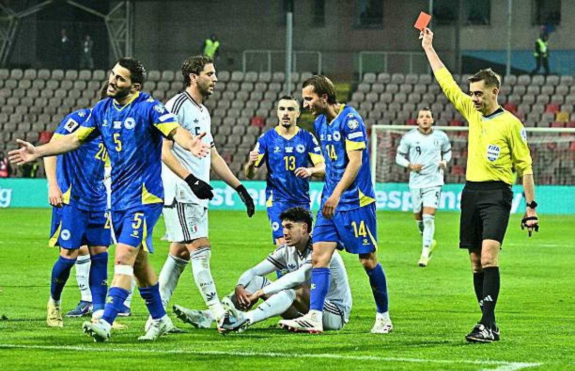 Italia fuori dal Mondiale per la terza volta consecutiva