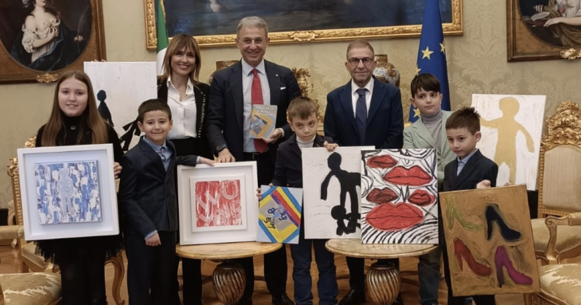 I piccoli artisti di SemiNarte alla Camera dei Deputati 