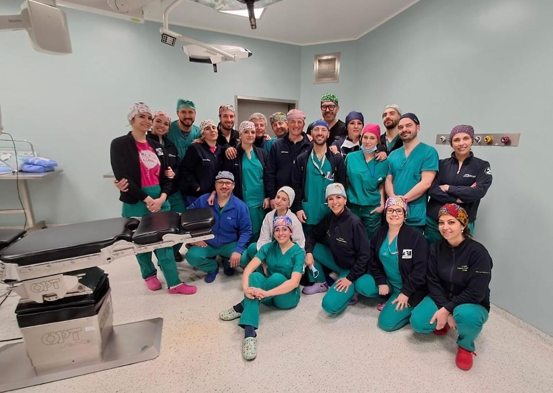 All'Ospedale del Mare nuova tecnica chirurgica per il tumore al seno