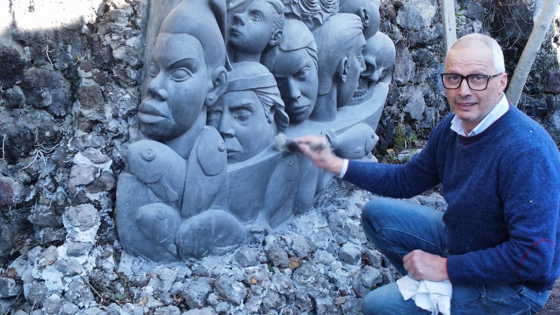 Antonio Carotenuto, dialogo con la pietra viva