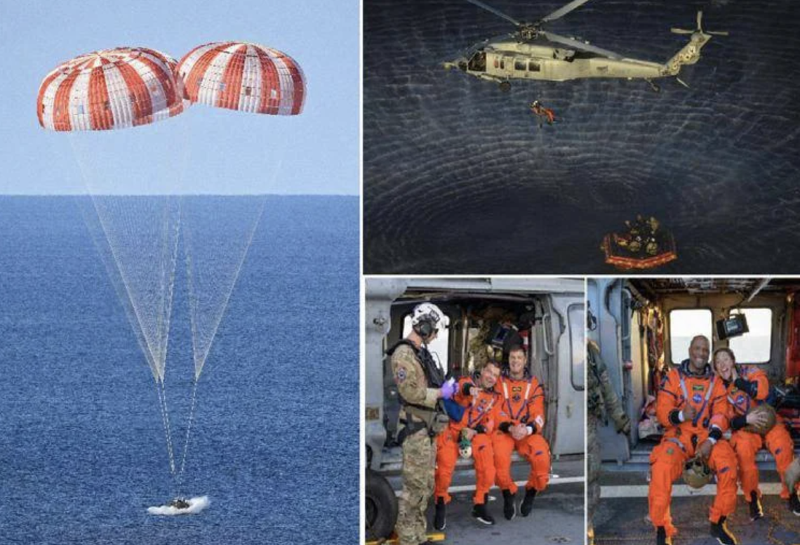 Artemis II, rientro riuscito: cos&igrave; gli astronauti sono tornati sulla Terra dopo il viaggio intorno alla Luna