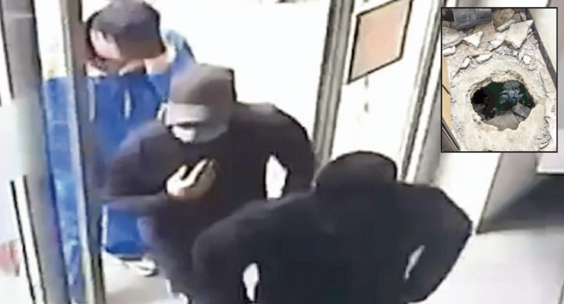 Banda del buco col fiato sul collo, prime analisi su impronte e registri