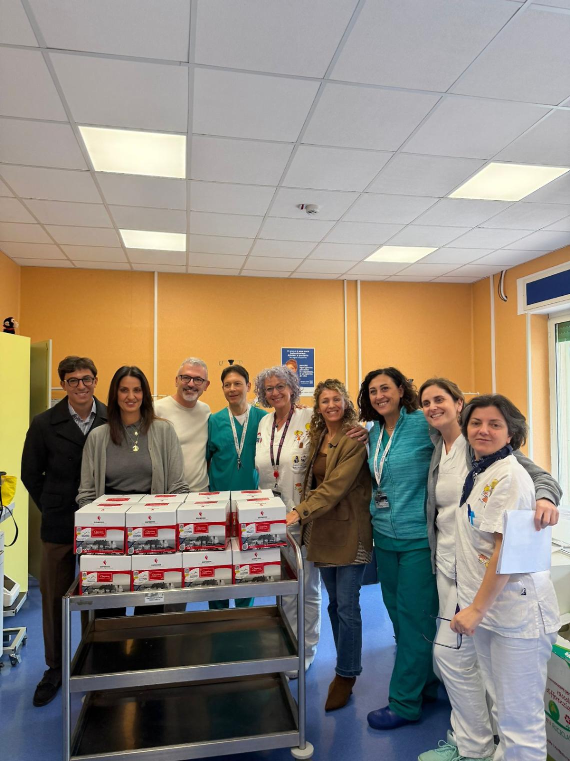 Espresso porta il caff&egrave; solidale nei supermercati: un box per i bambini del Santobono