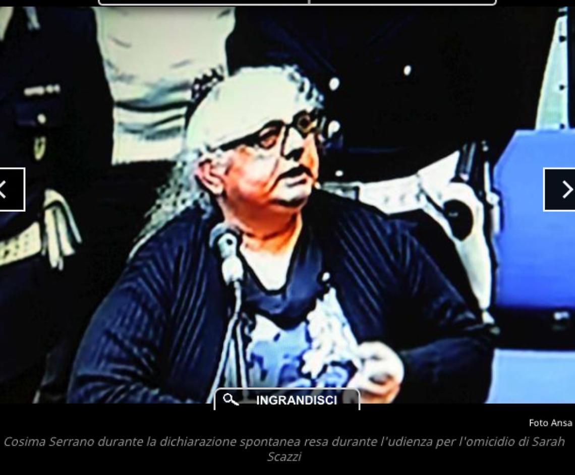 Cosima in aula tra le lacrime: «Se vogliono condannarci come Gesù...»