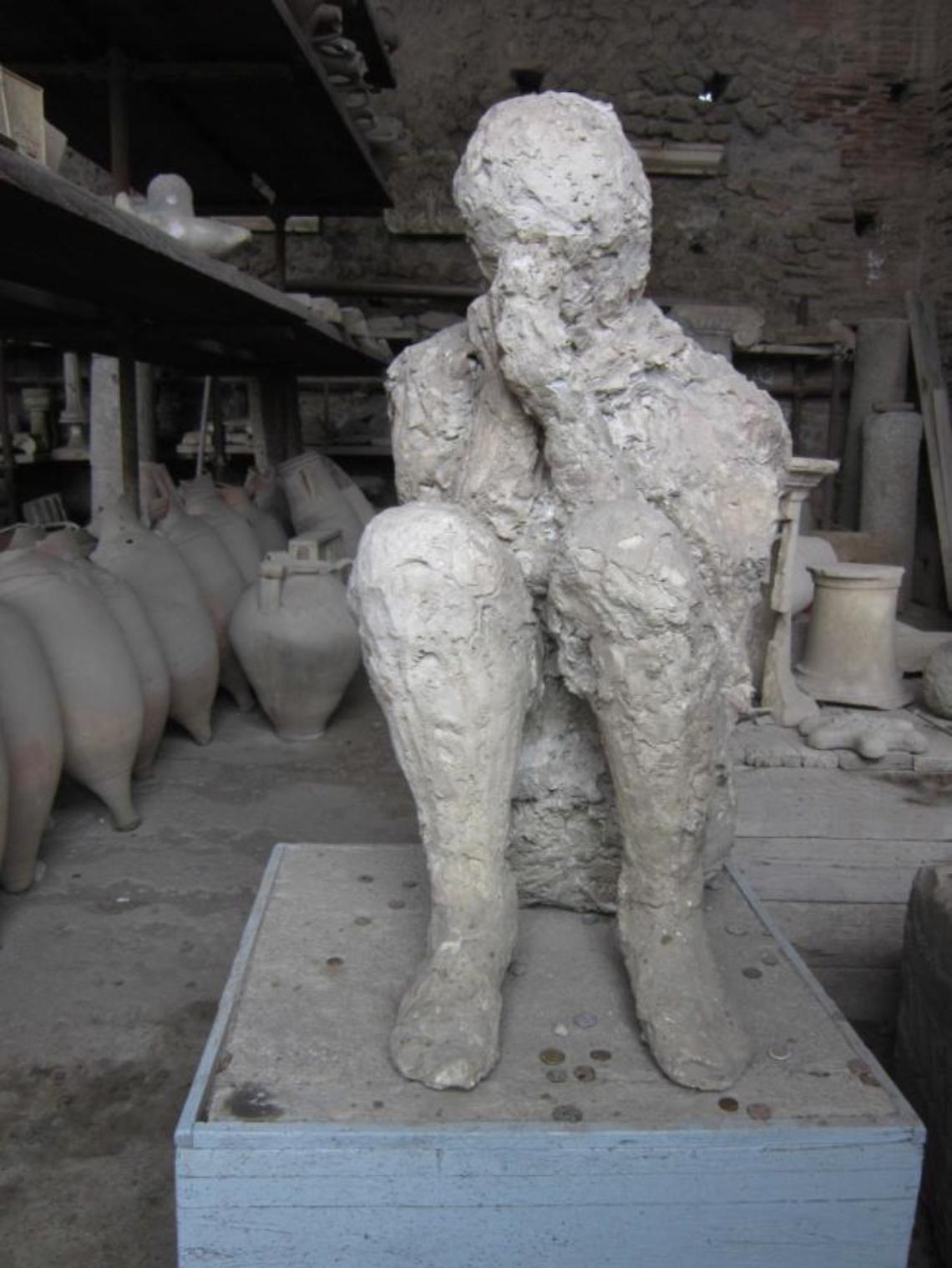 'Calchi' degli Scavi di Pompei studiati come la Sindone