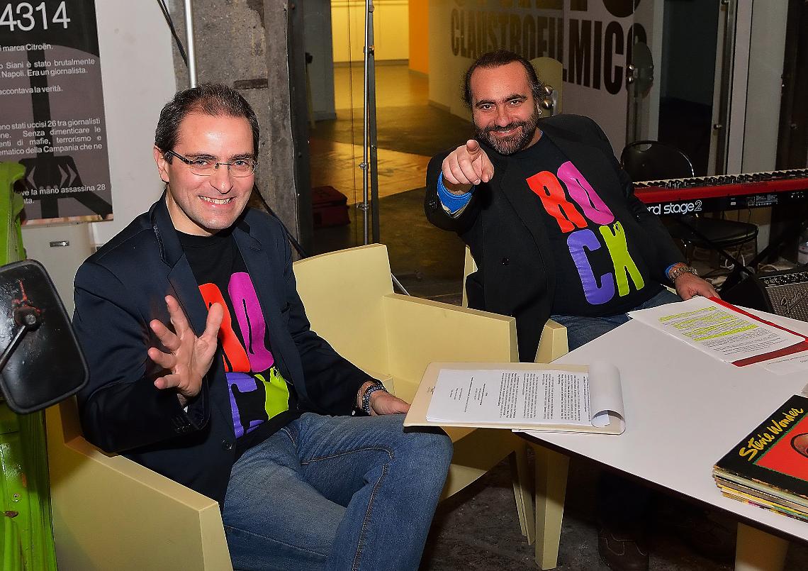 Aymone e Iossa celebrano il “Rock!” al Pan