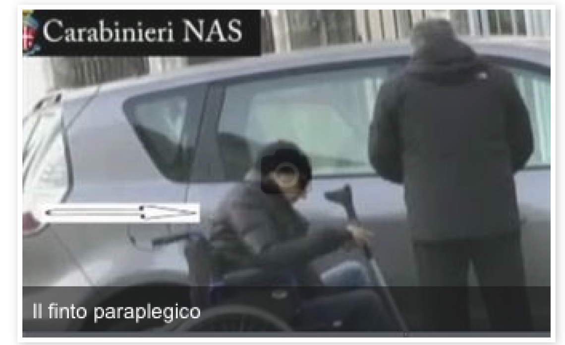Medico anestesista si finge paraplegico: truffa milionaria