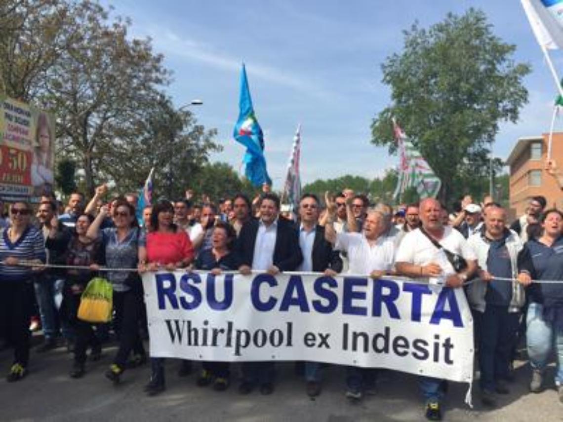 Whirlpool, accordo raggiunto: salva Carinaro e nessun esubero
