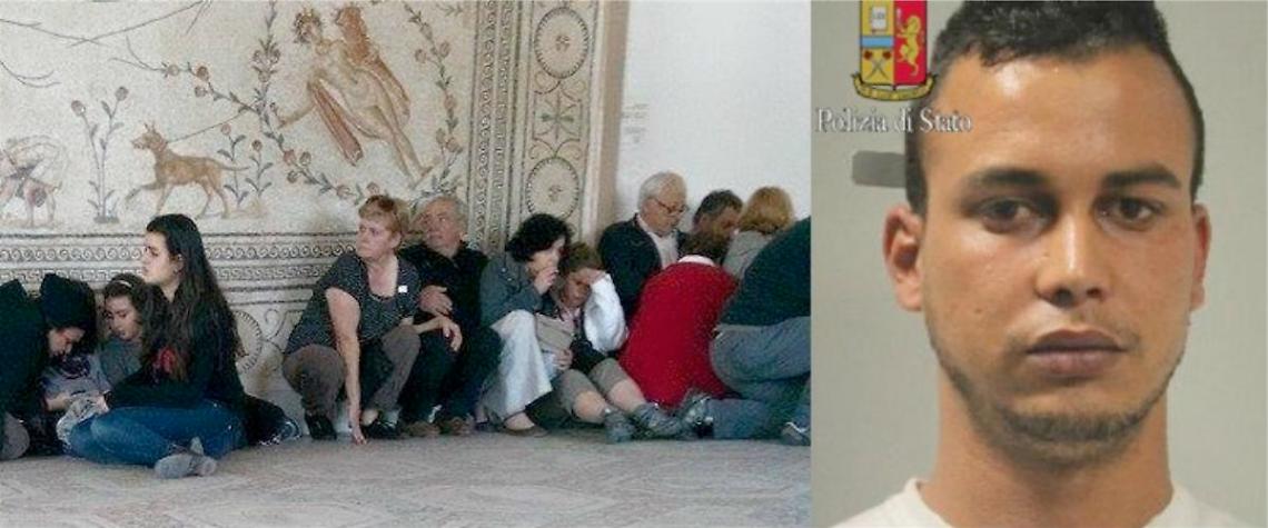 Attentato <br>al Museo <br>di Tunisi, marocchino arrestato <br>a Milano