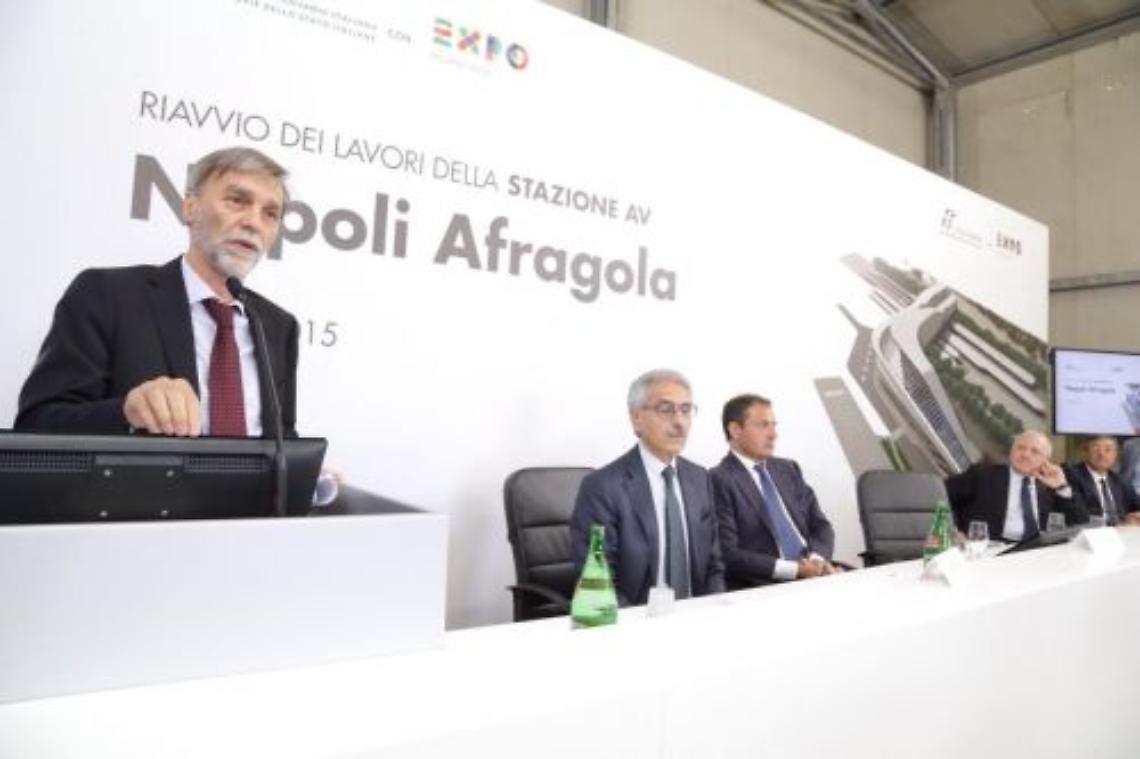 Tav, terza riapertura del cantiere di Afragola