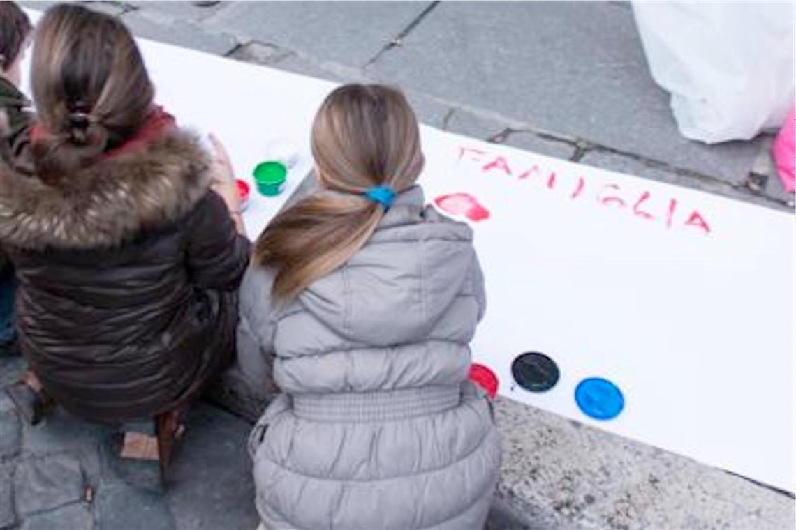 Grande folla <br>al Family day: «Siamo un milione»