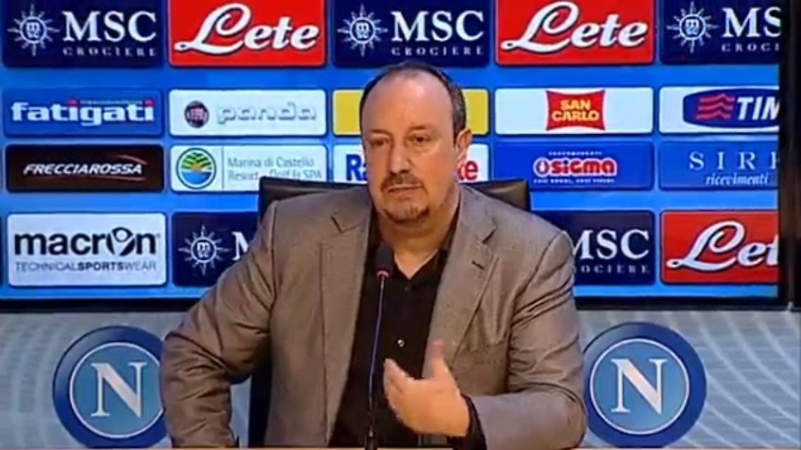 Benitez: Il mio futuro non conta, pensiamo a battere il Dnipro"